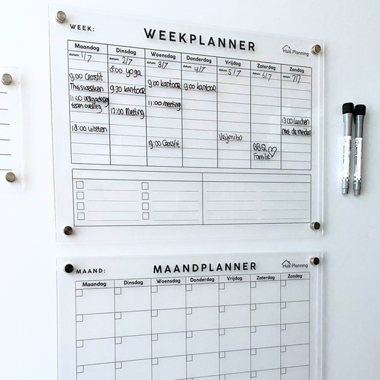 Set Transparant - 5-delig