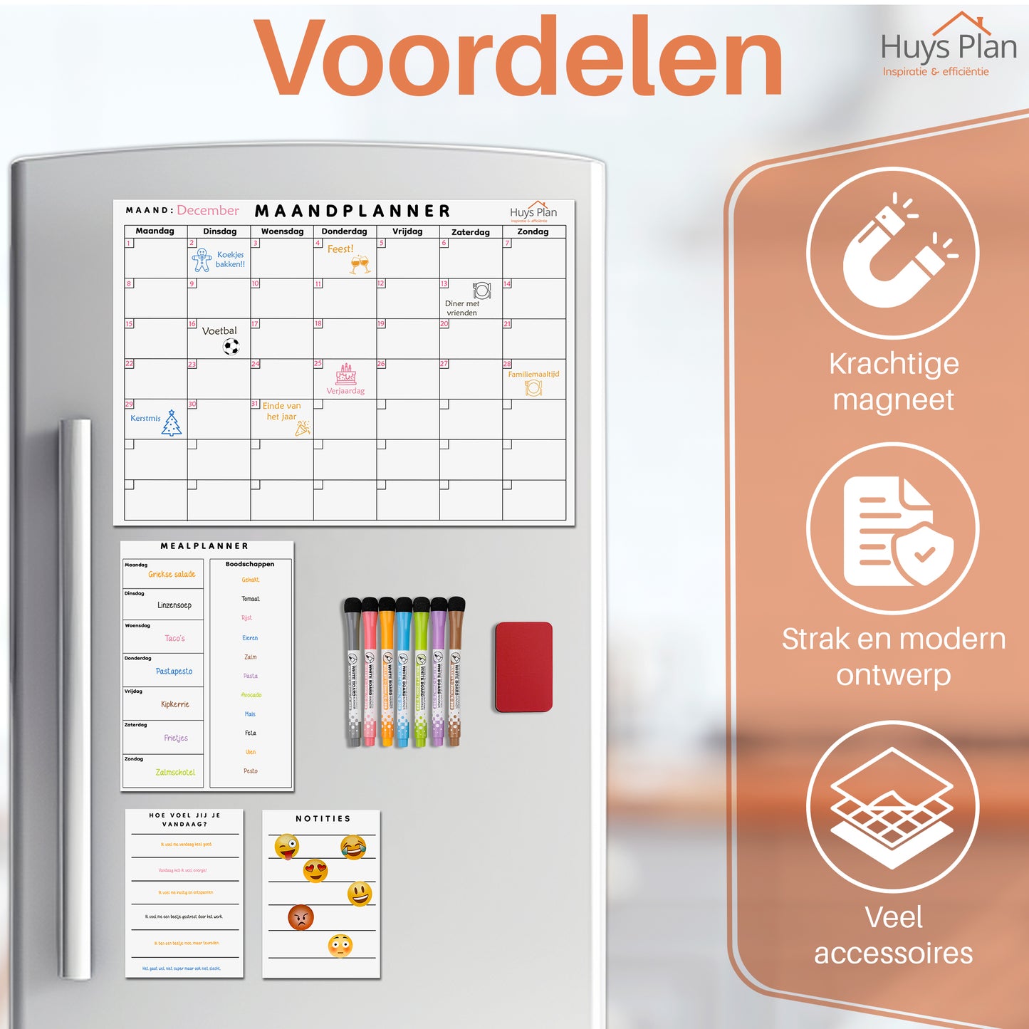 20-delige set - Zwart/Wit