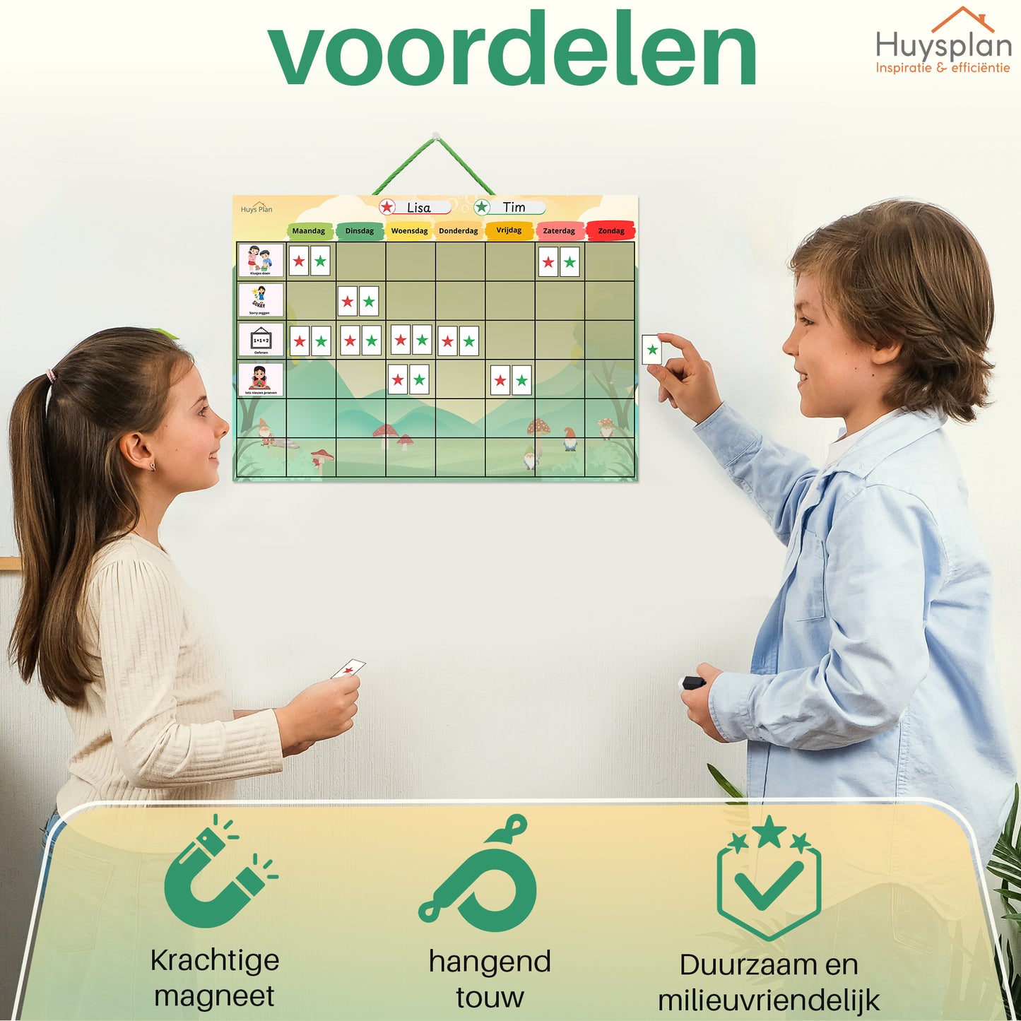 Beloningssysteem goed gedrag