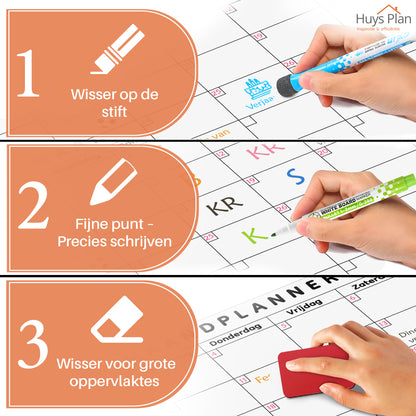 20-delige set - Zwart/Wit