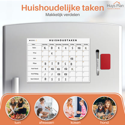 20-delige set - Zwart/Wit