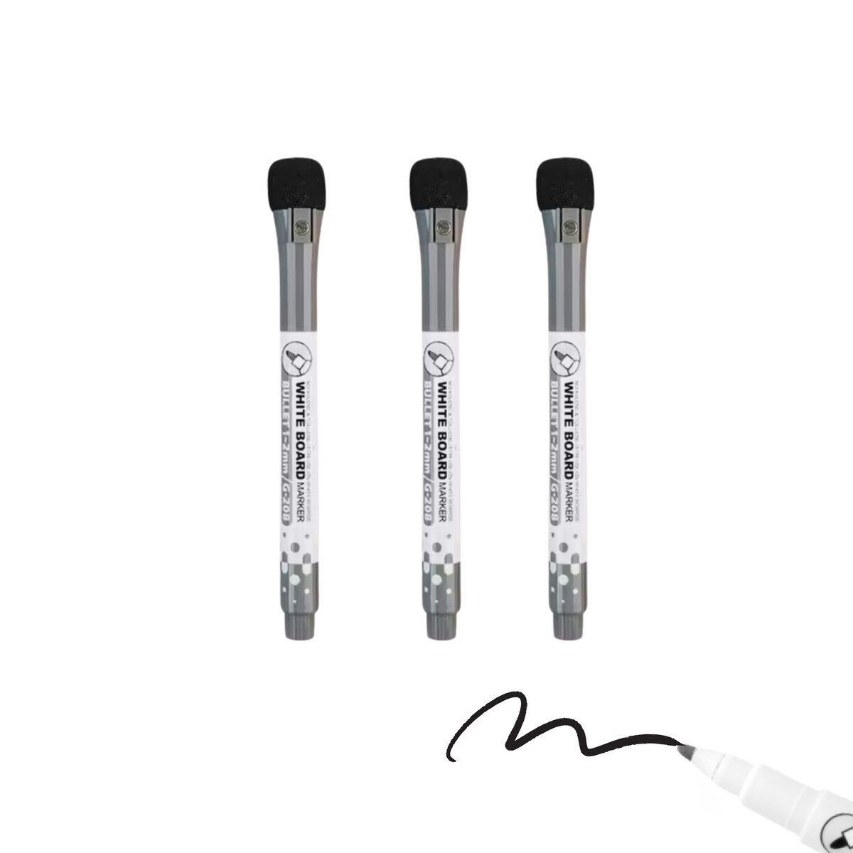 Magnetische stiften 3x – Zwart