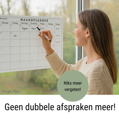 Zelfklevende maandplanner