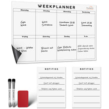 Zelfklevende A4 weekplanner